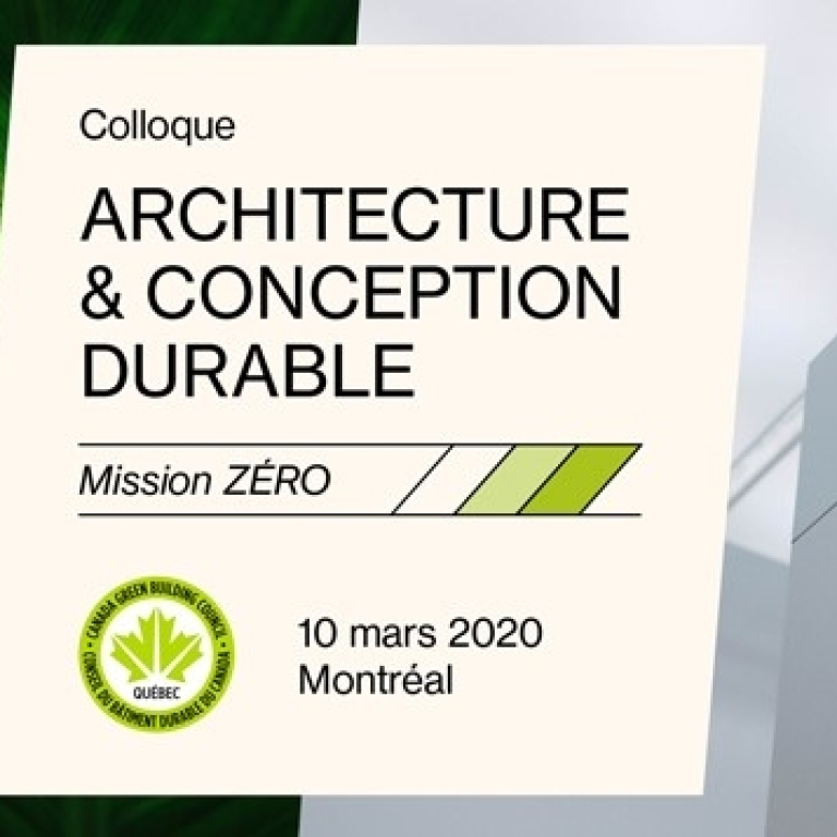 Architecture et conception durable