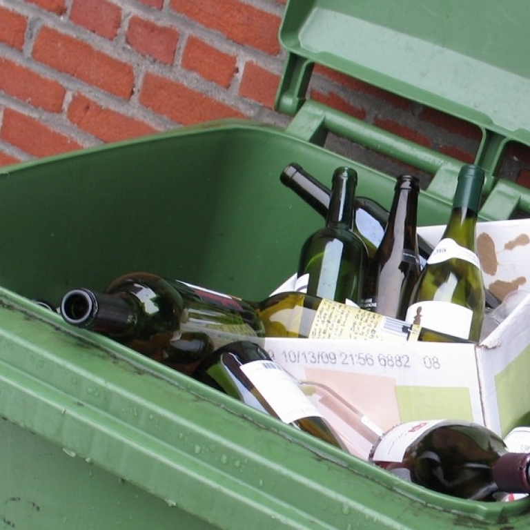 Le recyclage du verre – L’utopie du bac