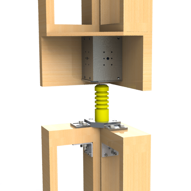 Connecteurs universels pour construction préfabriquée en bois