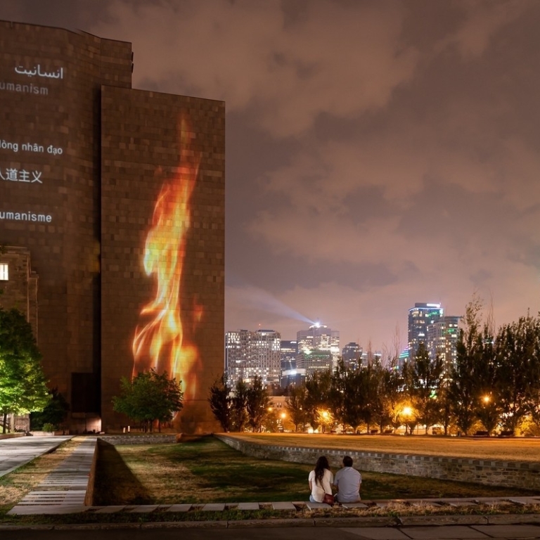 Hommage à notre humanité – Œuvre de Cité mémoire