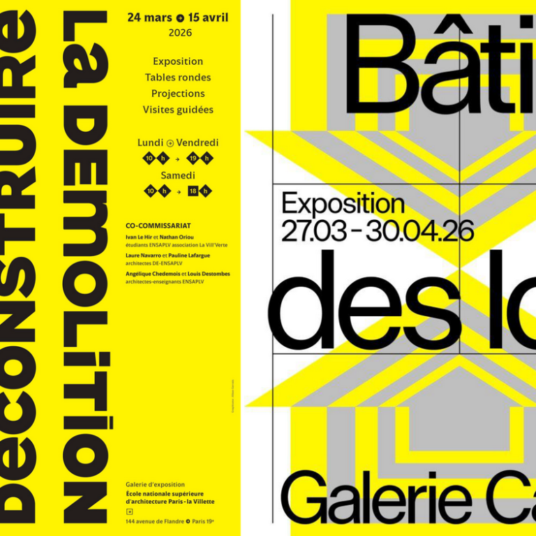 D&eacute;construire la d&eacute;molition / B&acirc;tir des lois