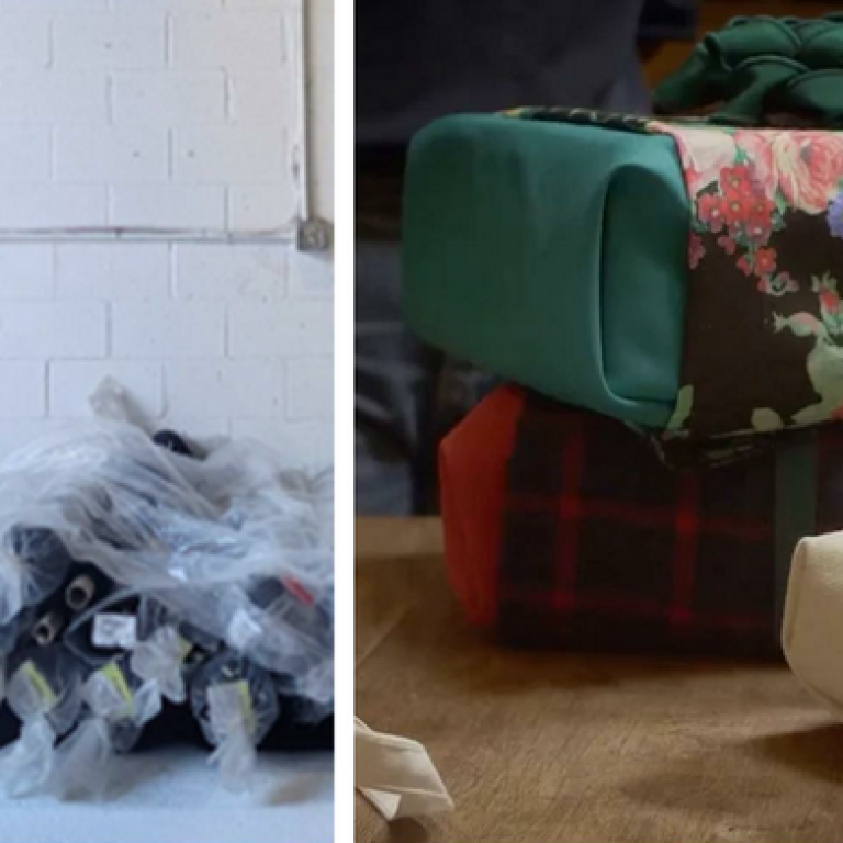 Textiles rejet&eacute;s transform&eacute;s