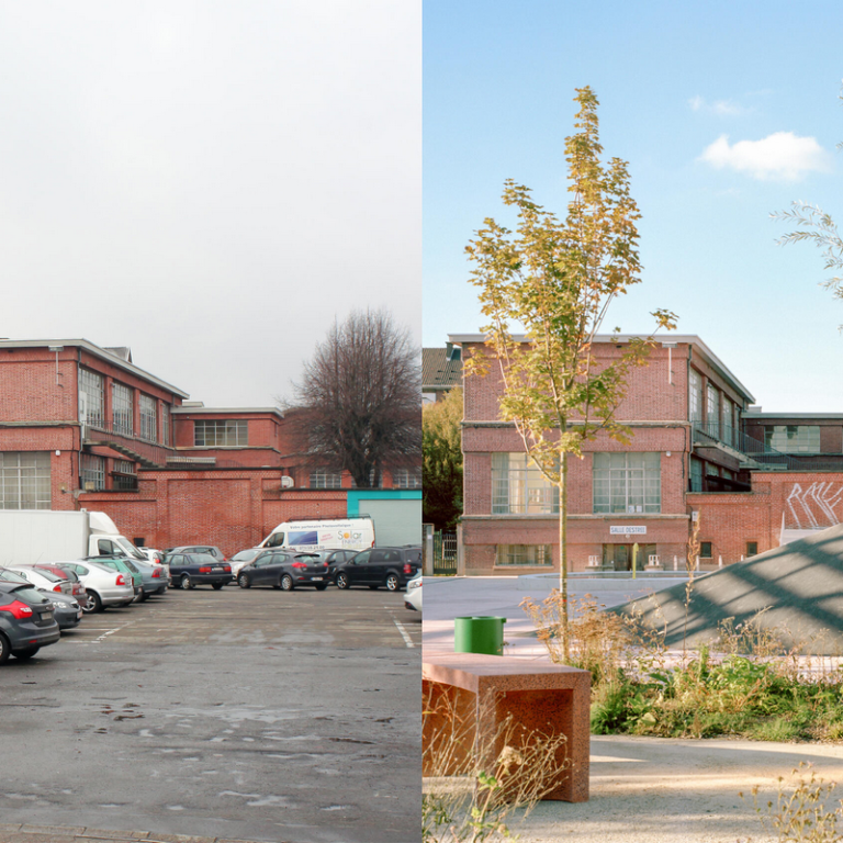 Comment transformer un stationnement &agrave; ciel ouvert