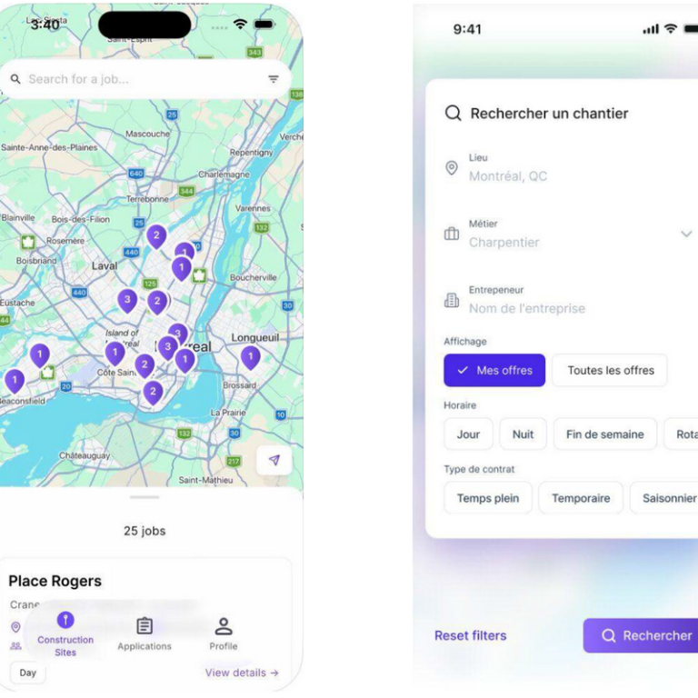 Une premi&egrave;re plateforme d&rsquo;emplois en construction