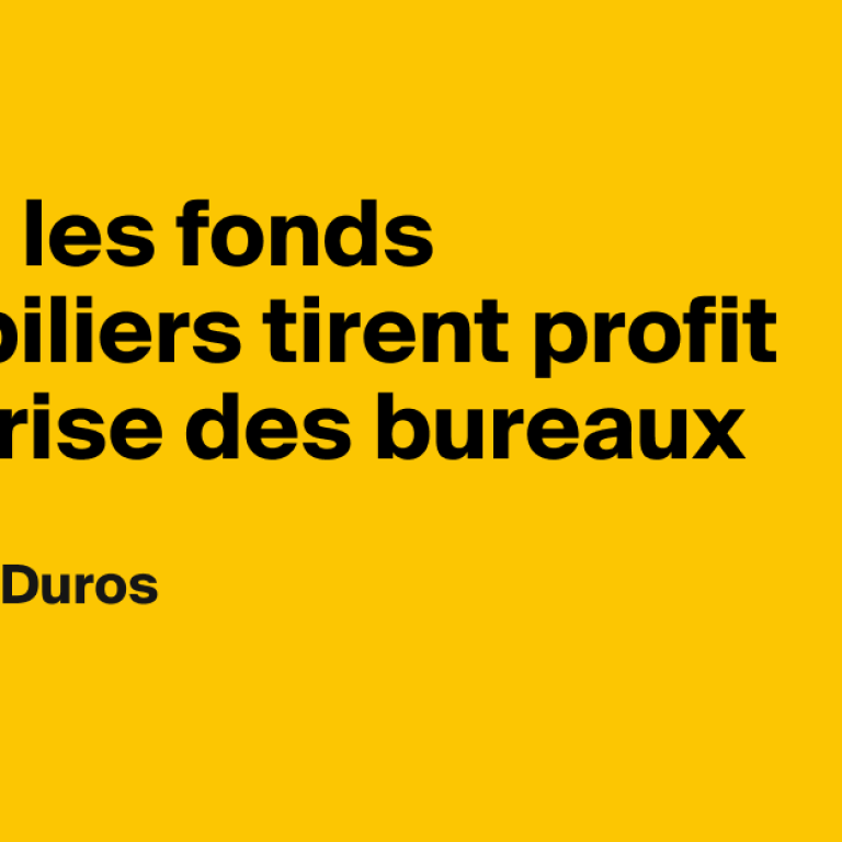 Plutôt des bureaux vides que du logement abordable : chronique d’une crise annoncée