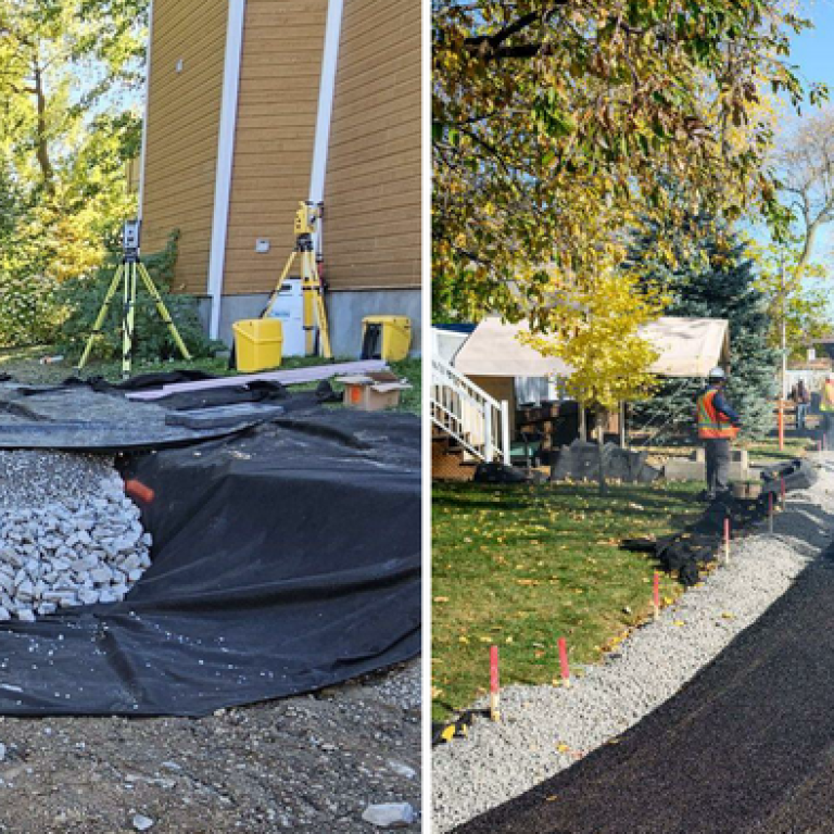 Une première rue éponge