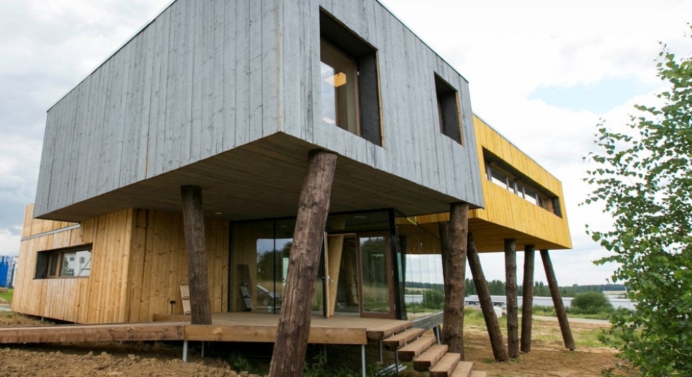 UP STRAW – Un bâtiment vitrine de la construction biosourcée