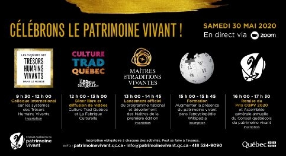 Colloque international à distance sur les systèmes de Trésors humains vivants