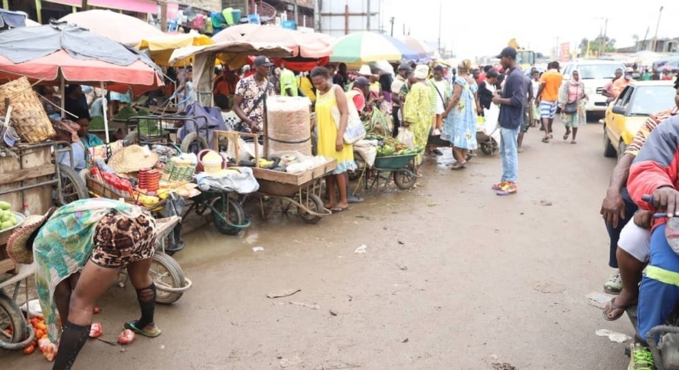 Les espaces publics à Douala