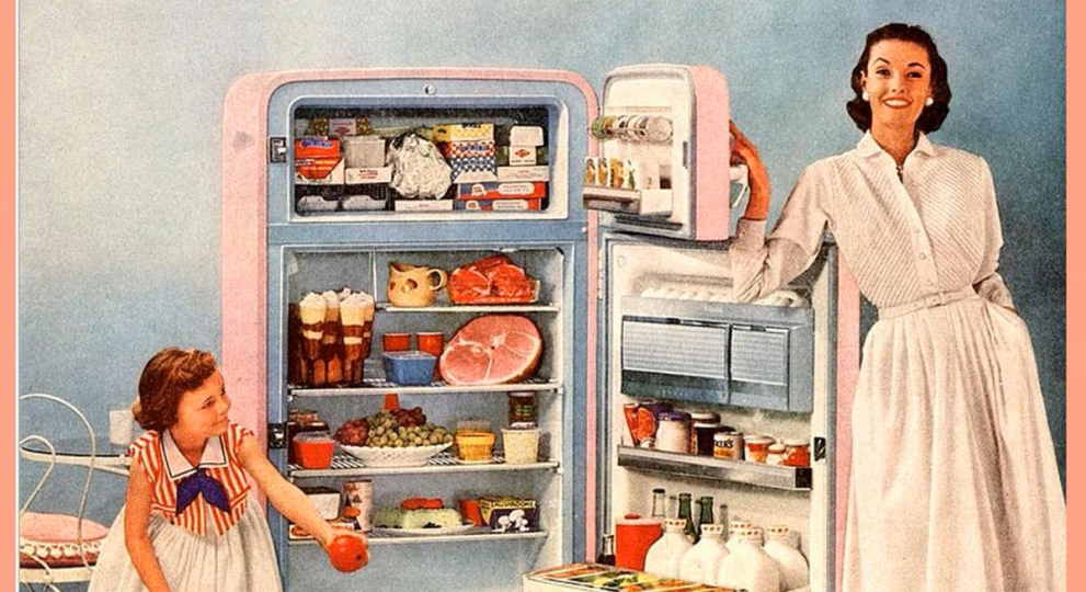 Le r&eacute;frig&eacute;rateur et la ville